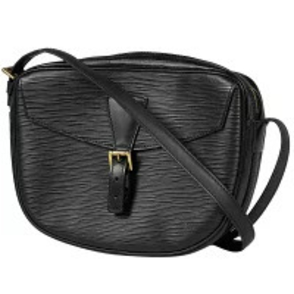 Louis Vuitton Jeune Fille Crossbody Shoulder Bag Epi Leather Noir Black